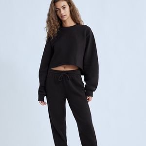 TNA Cozy Fleece Perfect Cropped Sweatshirt